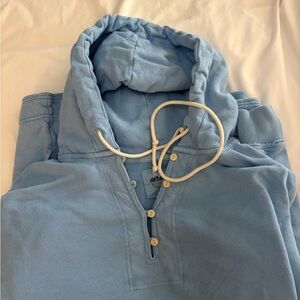 Aerie Sky Blue Knit Hoodie